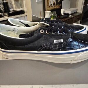 VANS OTW Era 95 Vibram Leather Black 2025 CROCODILE Shoes Mens US SZ 10.5 NEW